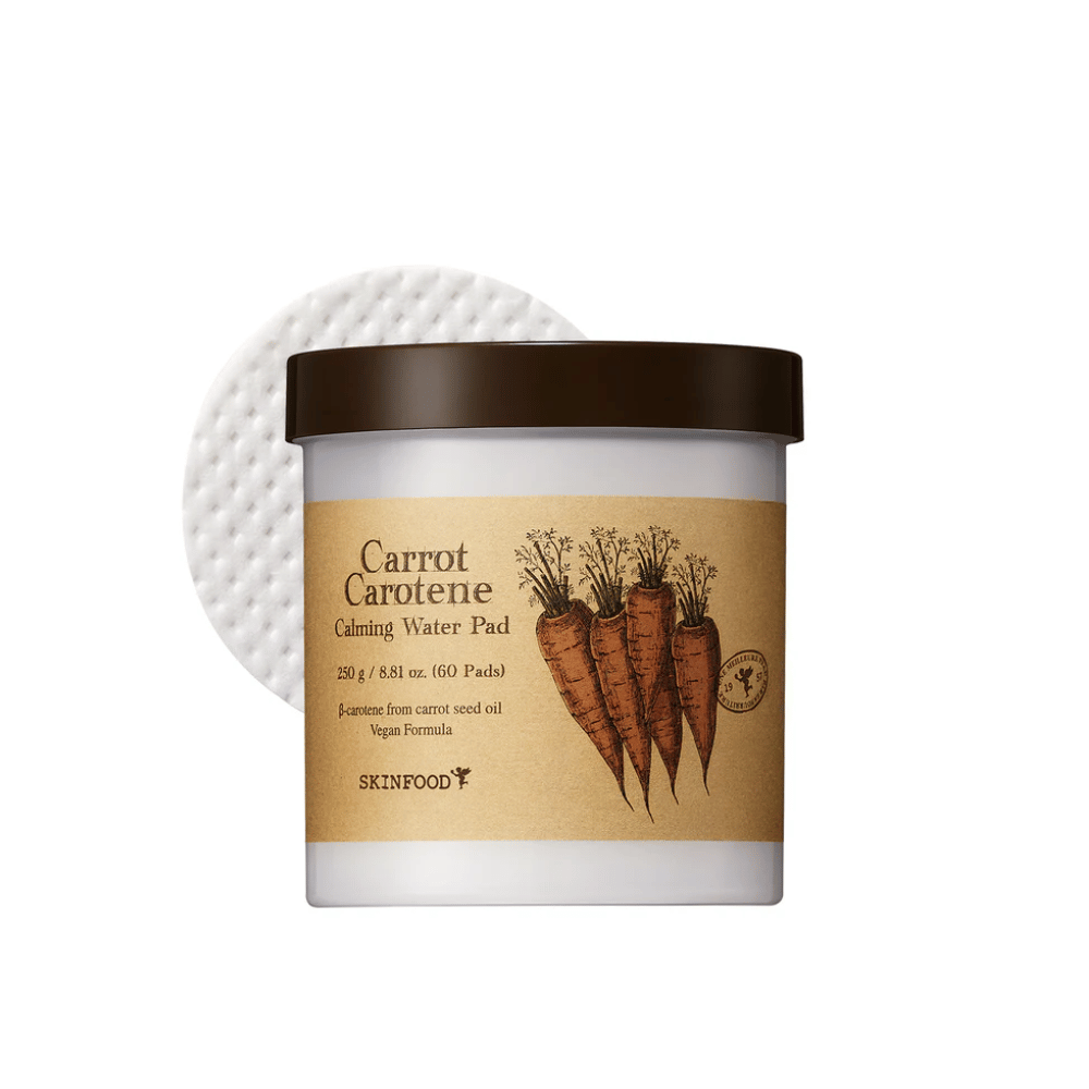 SKINFOOD - Carrot Carotene Calming Water Pad 60 pcs