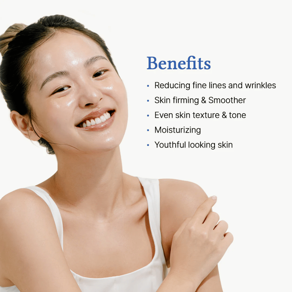 Benefits of 0.1% Gentle Retinol Serum:
• Reduces fine lines and wrinkles
• Moisturizes and strengthens the skin
• Evens out skin tone and texture
• Provides firmer and smoother skin
• Promotes youthful radiance