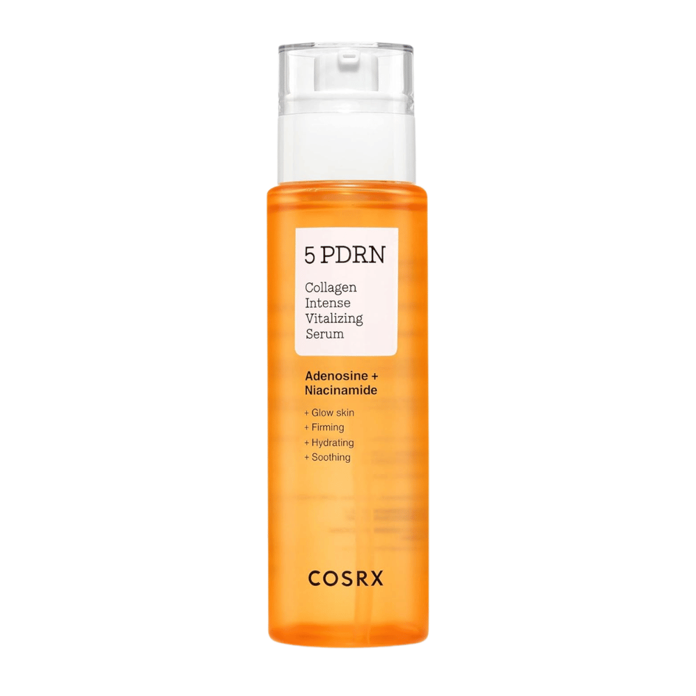COSRX 5 PDRN Collagen Intense Vitalizing Serum with niacinamide and adenosine that moisturizes, soothes, and improves the skin's elasticity