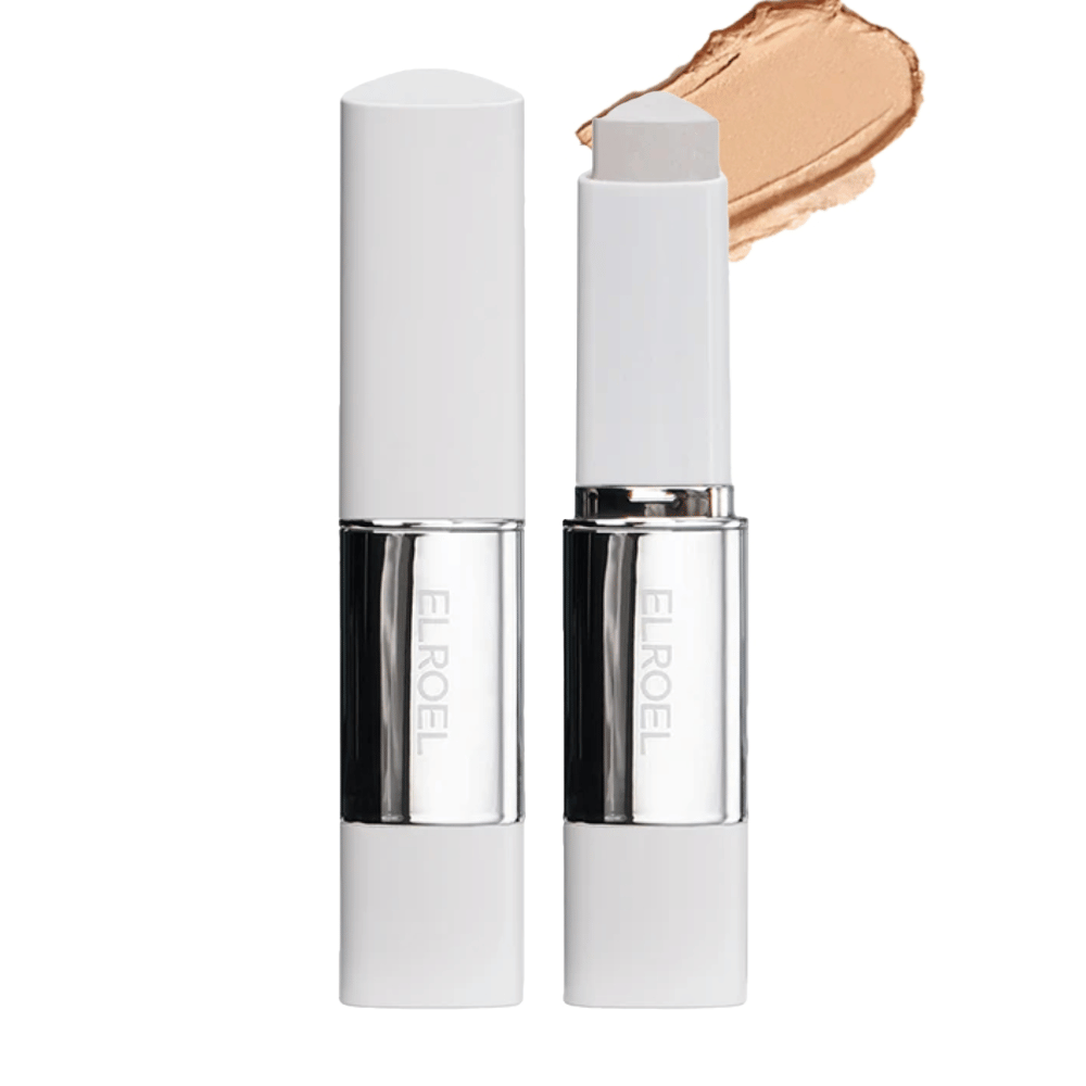 ELROEL Blanc Cover Cream Stick concealer in deep shade with high coverage and soft, skin-close finish.
