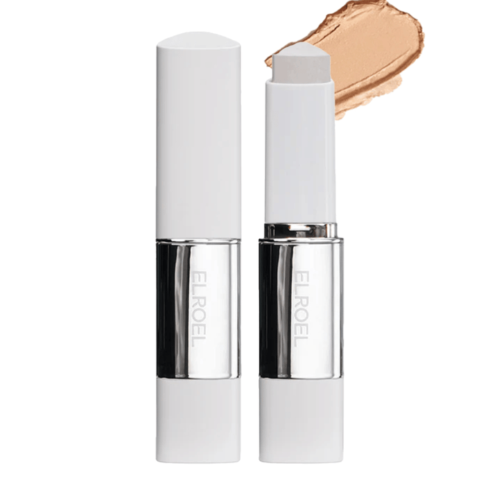 ELROEL Blanc Cover Cream Stick concealer in deep shade with high coverage and soft, skin-close finish.