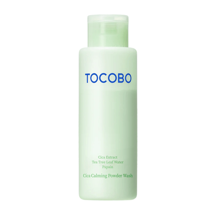 TOCOBO Cica Calming Powder Wash face wash that gently exfoliates and strengthens the skin barrier.