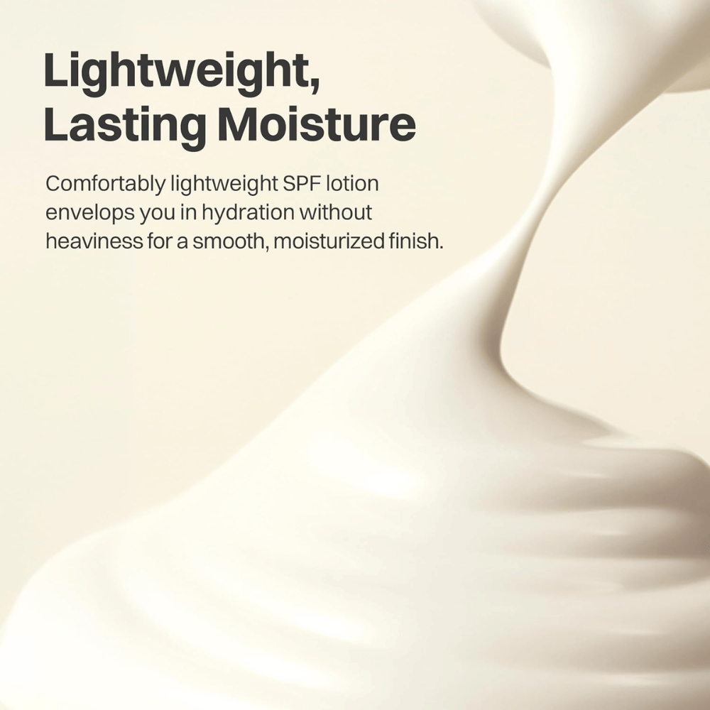 Light and moisturizing texture of Beauty of Joseon Comfort Protection Mineral Body Sun Lotion SPF30