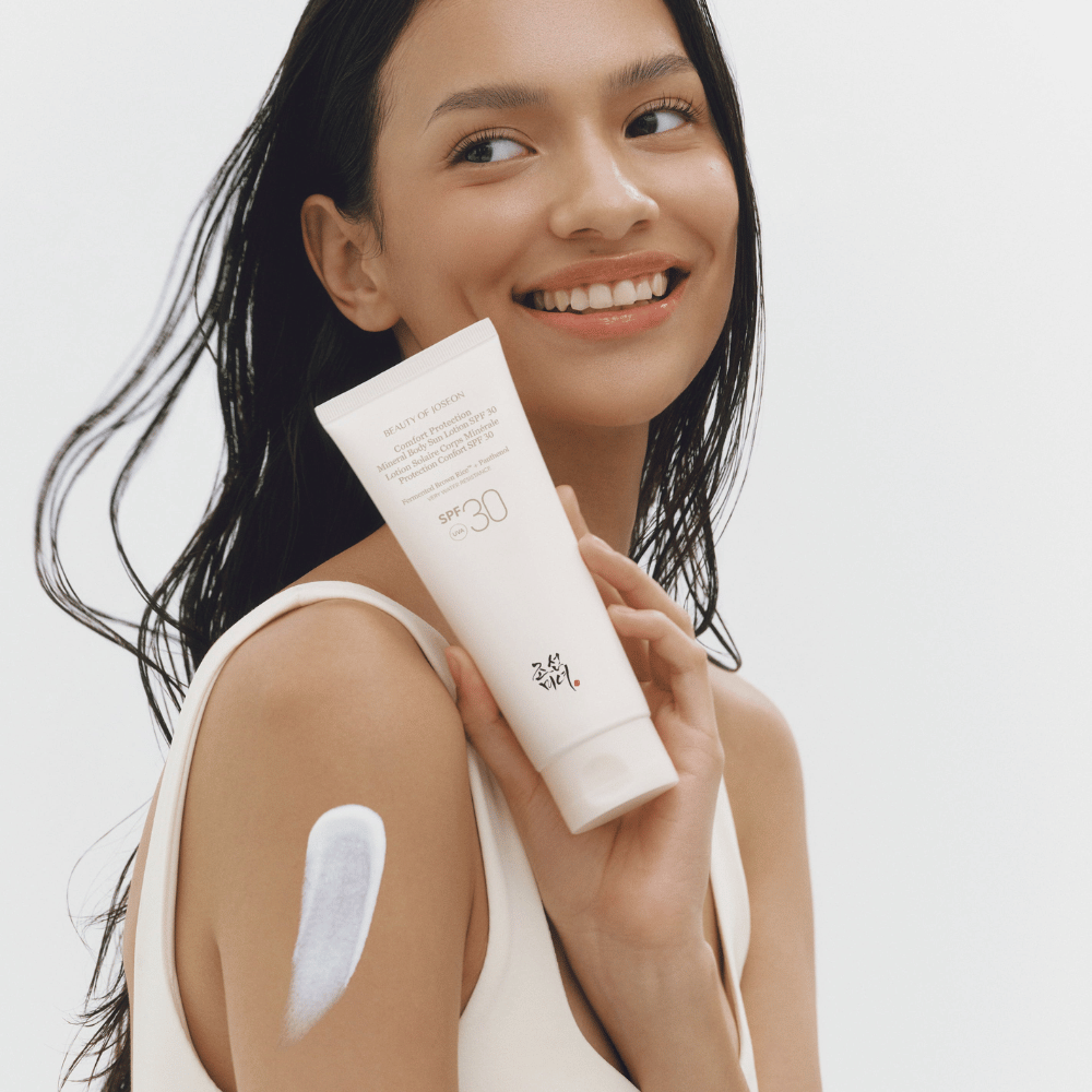 Beauty of Joseon Comfort Protection Mineral Body Sun Lotion SPF30 for sun protection on the body