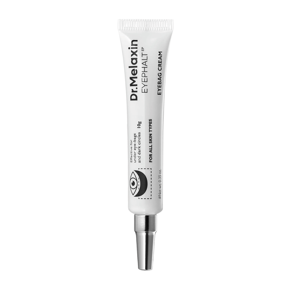 Dr.Melaxin Eyephalt Eyebag Cream for all skin types that provides intensive care against dark circles, puffiness, and signs of aging around the eyes