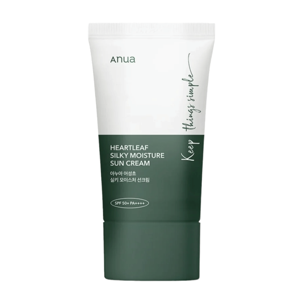 HEARTLEAF SILKY MOISTURE SUNCREAM