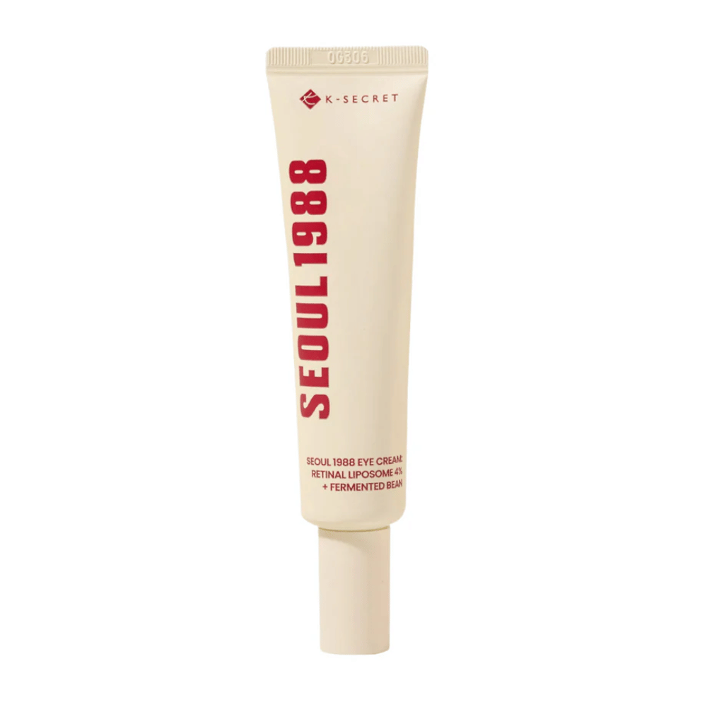 KSECRET-SEOUL 1988 Eye Cream - Retinal Liposome 4% + Fermented Bean

This eye cream combines 4% Retinal Liposome and Fermented Beans to effectively reduce fine lines, hydrate, and strengthen the delicate eye area.

✨ Benefits:
✔ Retinal Liposome 4% – Powerful anti-aging for smoother skin
✔ Fermented Beans – Nourishment and protection for increased elasticity
✔ Light and fast-absorbing – Suitable even for sensitive skin

Perfect for hydrating and giving the eye area a refreshed and youthful look! 👁✨