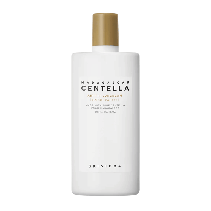 Centella asiatica sunscreen SPF50+ PA++++ that provides effective UV protection, moisturizes the skin, and leaves a light, non-sticky finish