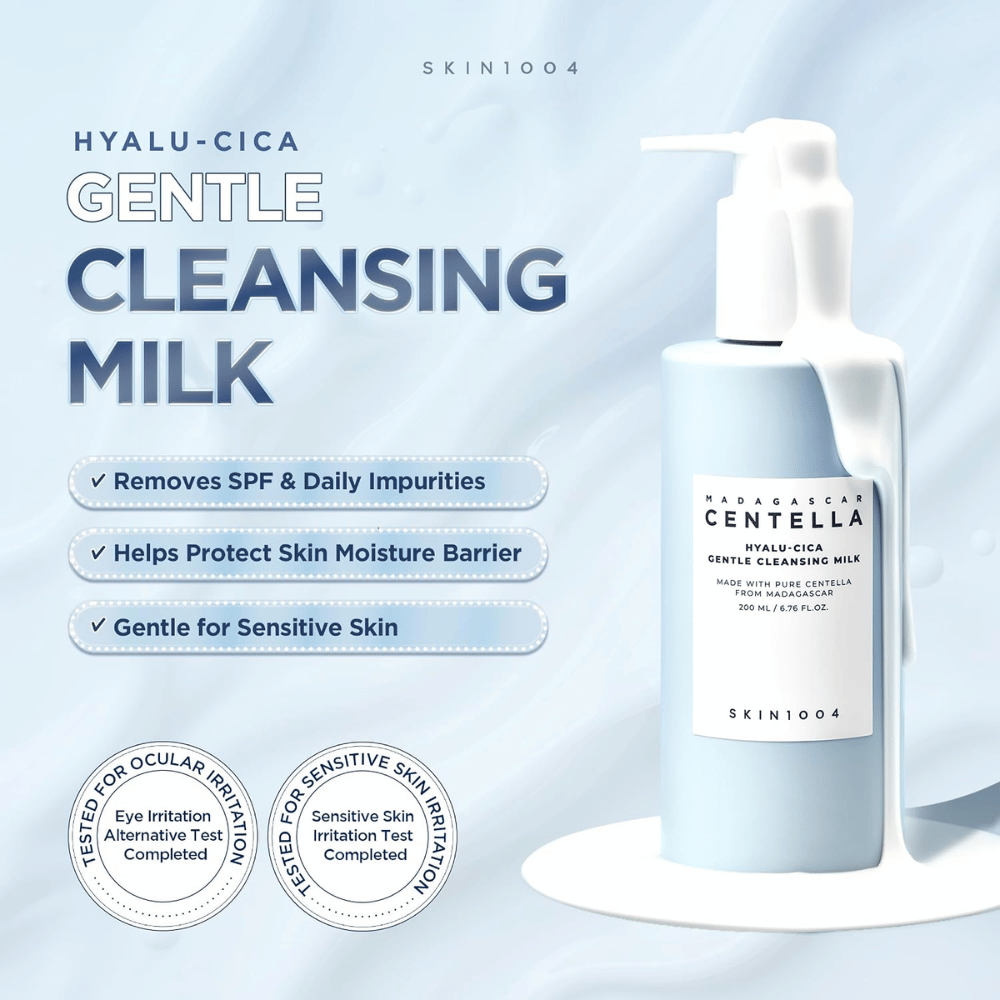 SKIN1004 Madagascar Centella Hyalu-Cica Gentle Cleansing Milk – gentle cleansing milk for sensitive skin