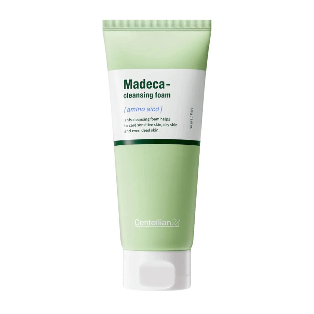 Centellian24 Madeca Amino Acid Cleansing Foam face wash – mild Korean cleansing foam with Centella Asiatica and amino acids that gently cleanses the skin and helps maintain the skin's moisture balance.
