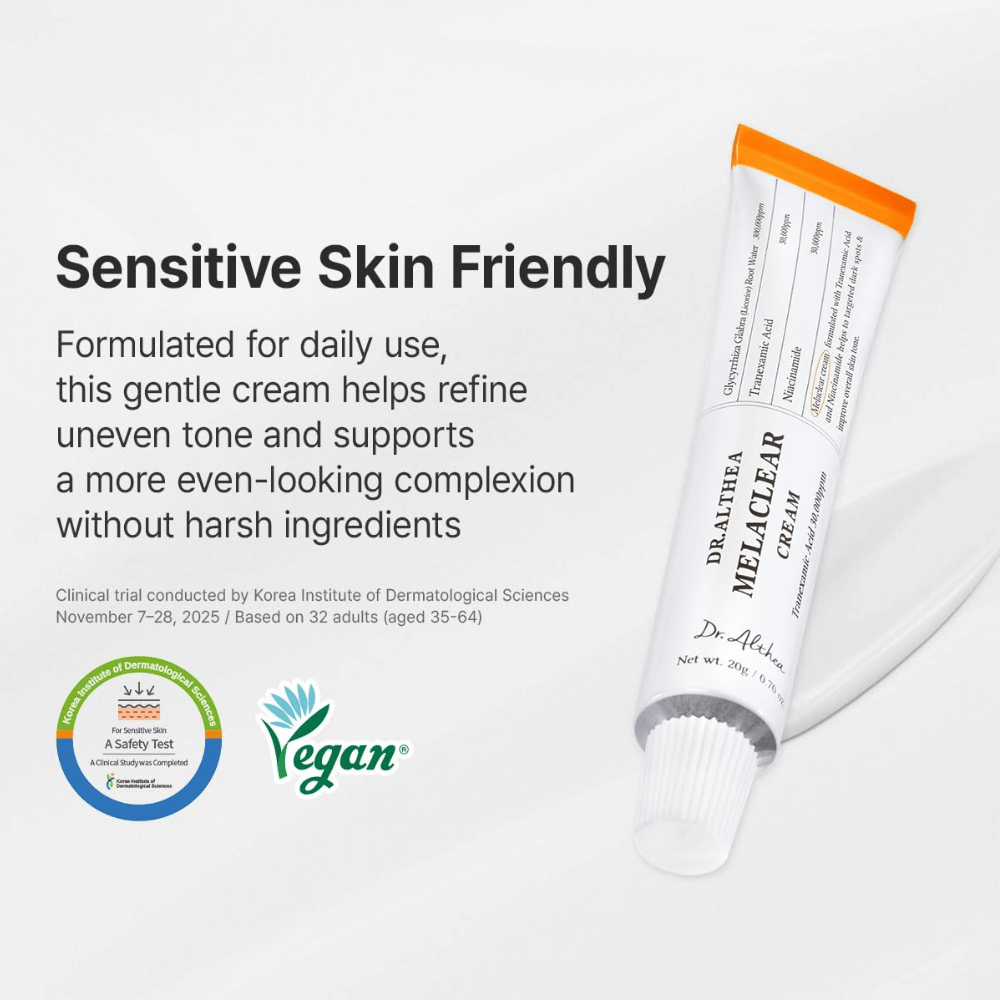 Dr. Althea Melaclear Cream gentle face cream for sensitive skin and uneven skin tone
