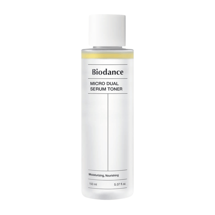 Biodance Micro Dual Serum Toner 150 ml – moisturizing and nourishing Korean toner with serum in two phases for a strengthened skin barrier