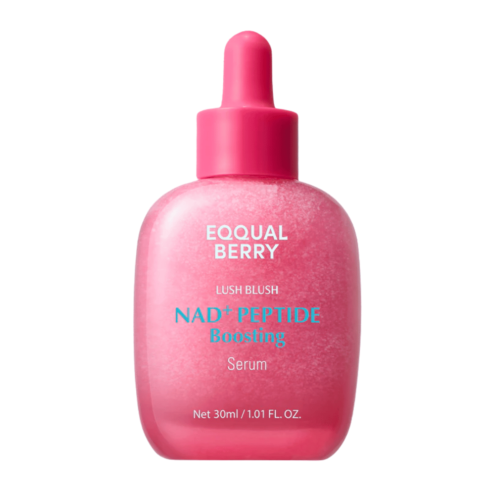 EqualBerry Lush Blush NAD+ Peptide Boosting Serum 30 ml – anti-age serum with NAD+ and peptides for firmness and radiance