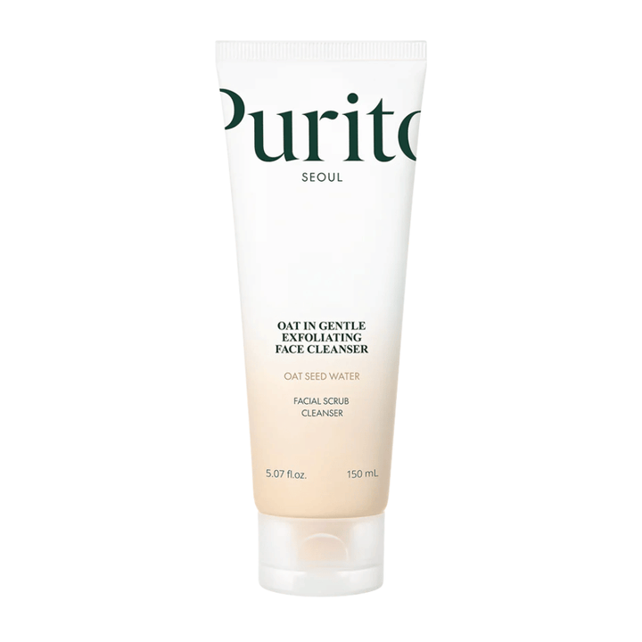 Purito SEOUL Oat In Gentle Exfoliating Face Cleanser – exfoliating facial scrub cleanser with oats for soft and clear skin