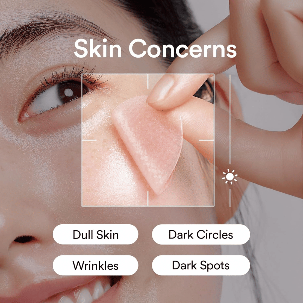 Abib PDRN Retinal Eye Patch Glow Jelly that reduce dark circles, wrinkles, and pigmentation while enhancing the skin's radiance and even tone.