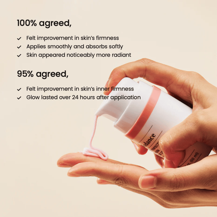 Biodance Pore Perfecting Collagen Peptide Cream texture and pump function – clinically tested collagen peptide cream for firmer skin and long-lasting glow