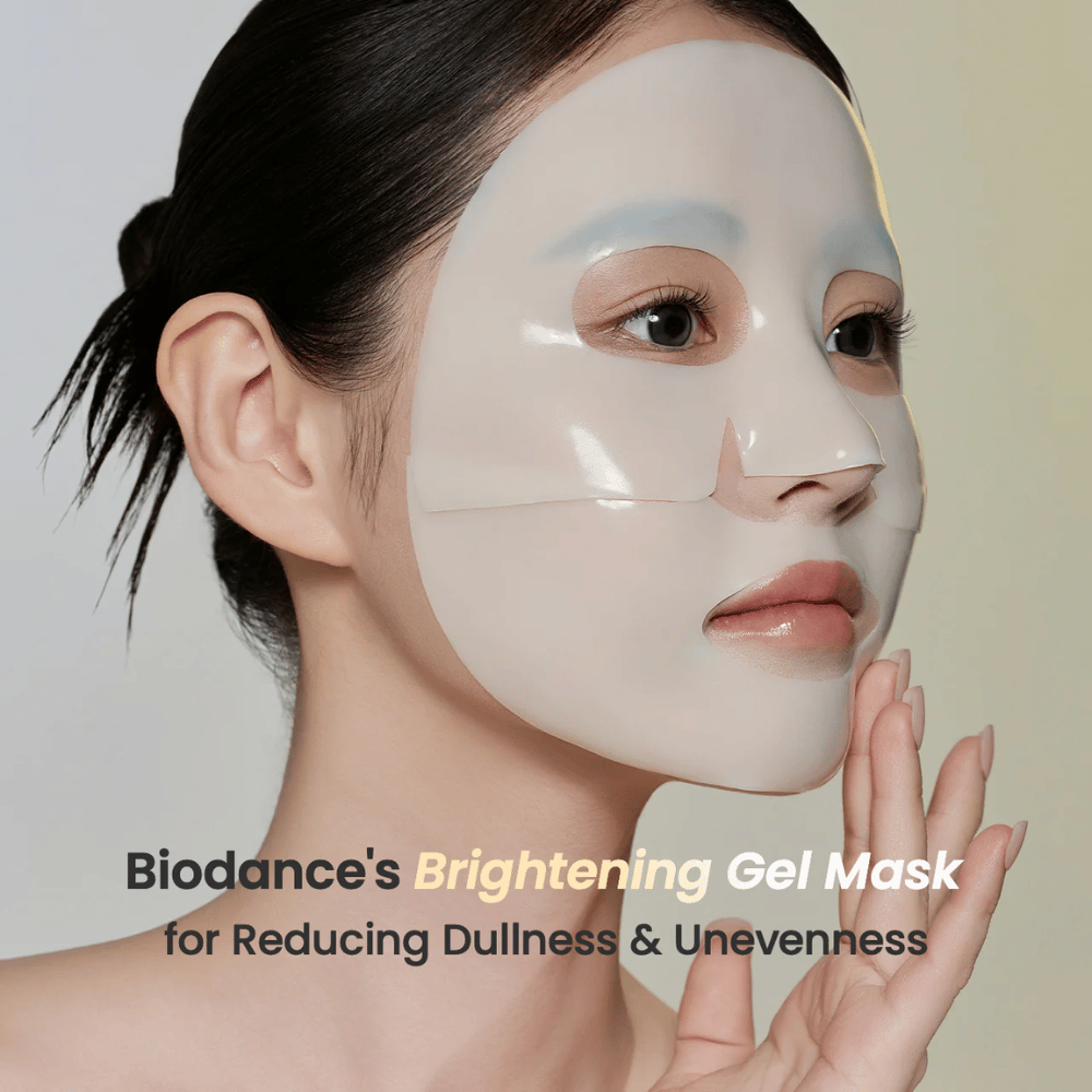 Biodance Brightening Gel Mask – an innovative gel mask that reduces dullness and uneven skin tone. Moisturizes, brightens, and gives the skin a radiant glow.