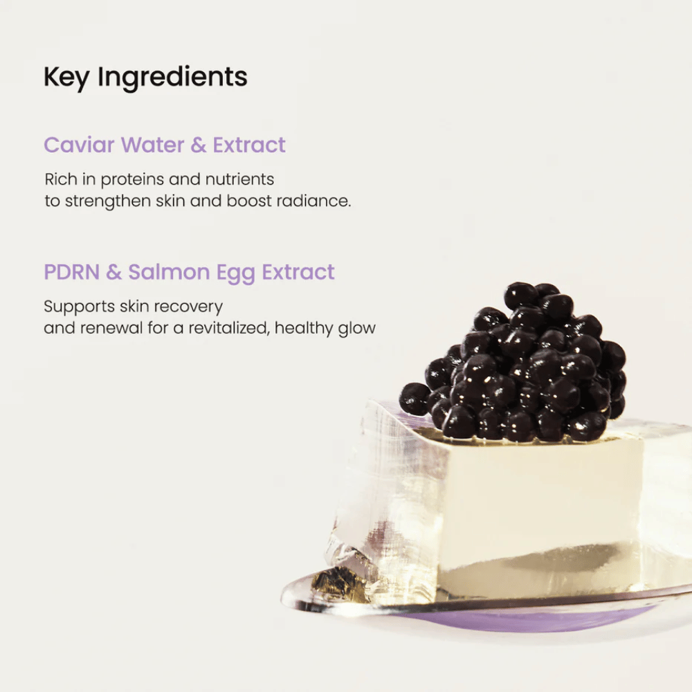 New gel-based Sheet mask from Biodance – Rejuvenating Caviar PDRN Real Deep Mask that revitalizes the skin and strengthens the skin barrier