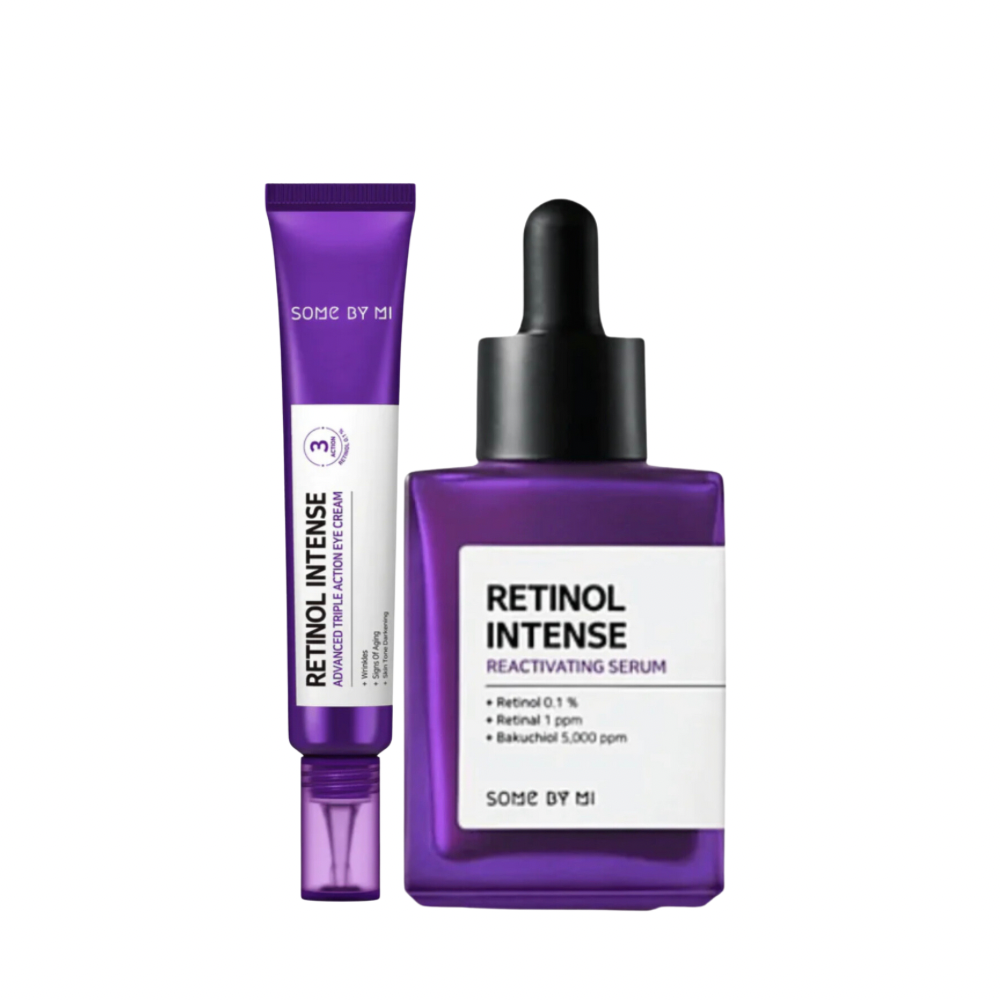 Retinol intensive serum from SOME BY MI Renewal Kit.