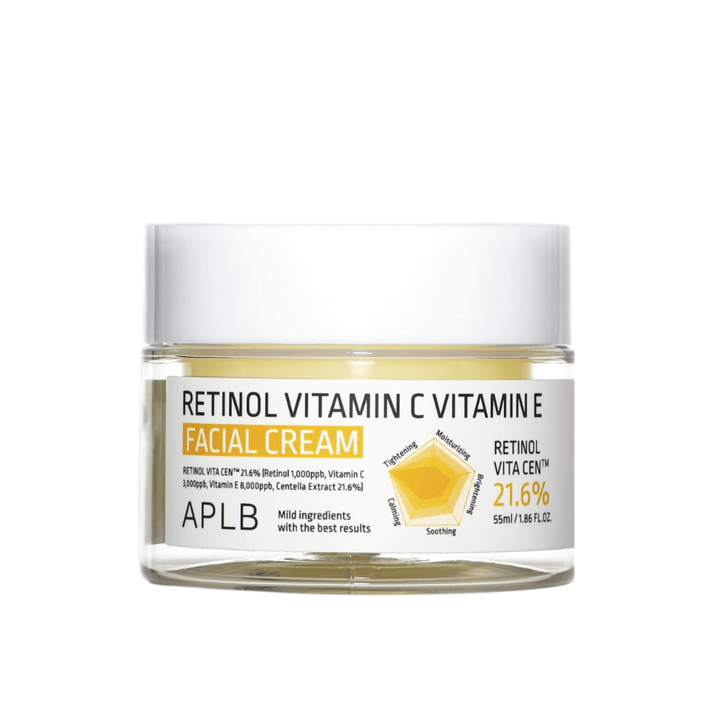APLB Retinol Vitamin C Vitamin E Facial Cream 55 ml product image on a white background