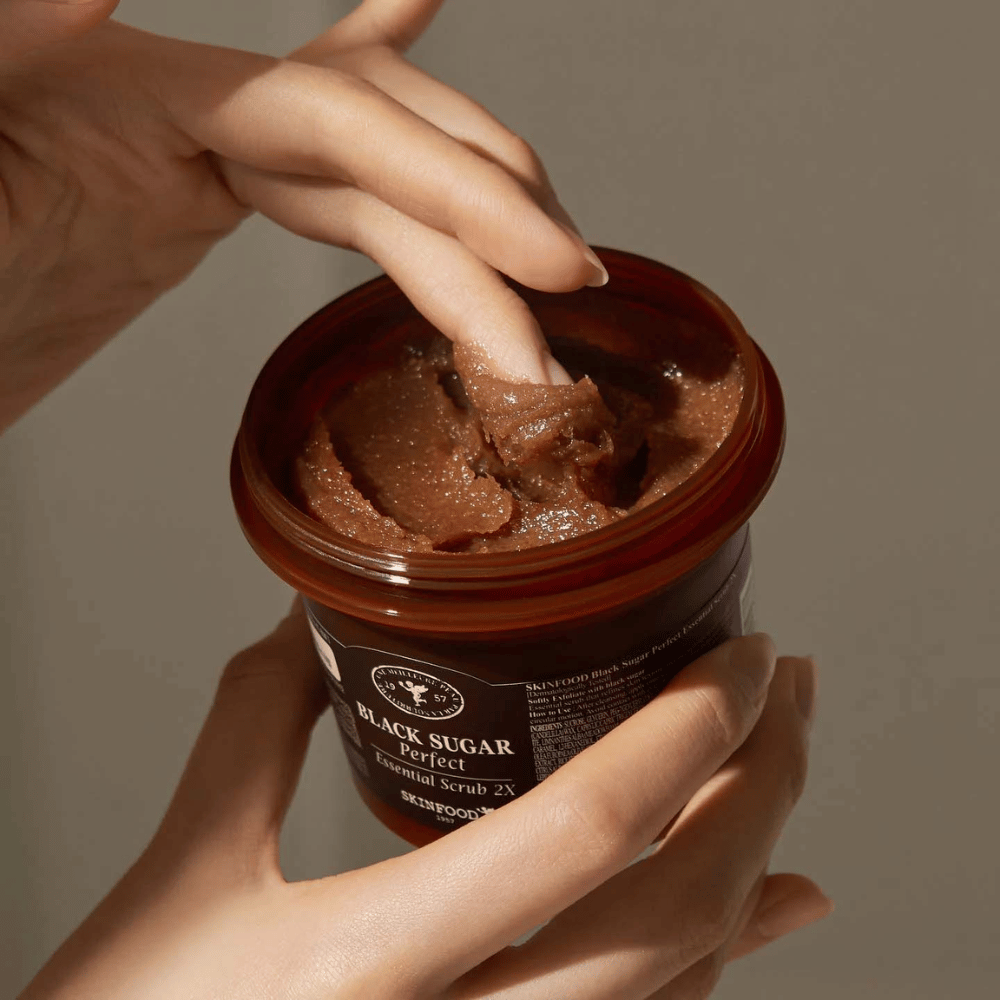 Keywords: SKINFOOD Black Sugar Perfect Essential Scrub 2X 210g