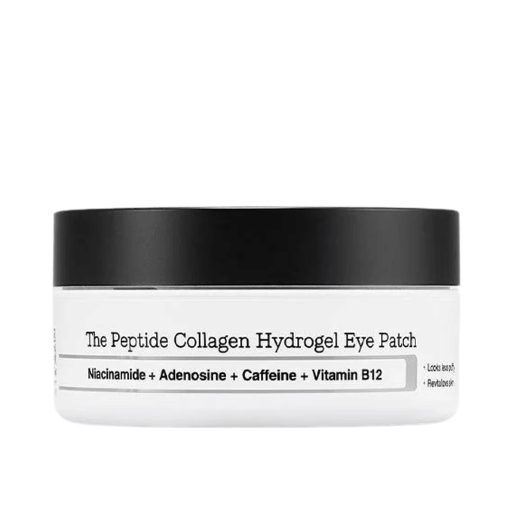Product image of COSRX Peptide Collagen Hydrogel Eye Patch – eye mask with peptides and vitamin B12 for radiance and firmness.