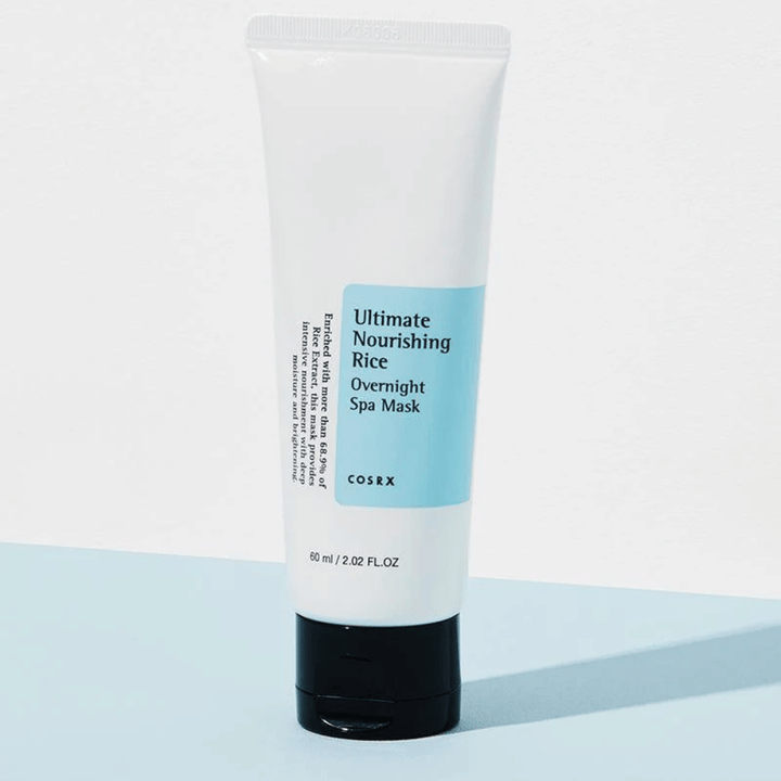 COSRX Ultimate Nourishing Rice Overnight Spa Mask 60 ml night mask with rice extract for intensive hydration and radiance