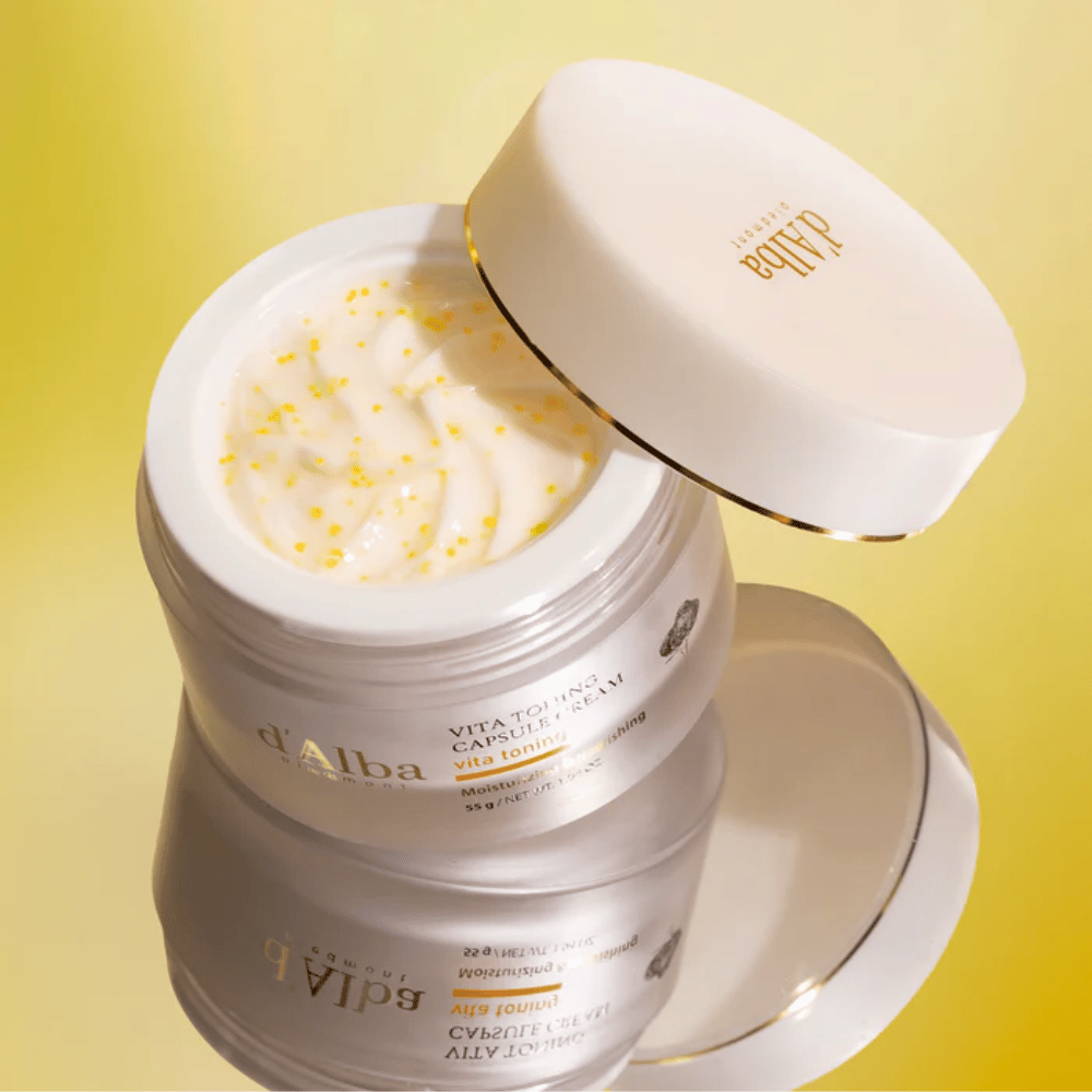 d'Alba Vita Toning Capsule Cream face cream – moisturizing cream with capsule technology that helps to nourish and even out the skin's texture.