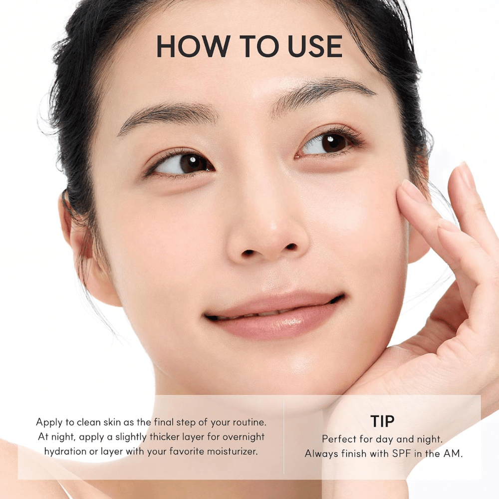 Arencia Vitamin C Glow Booster Gel Cream – application of moisturizing gel cream for day and night