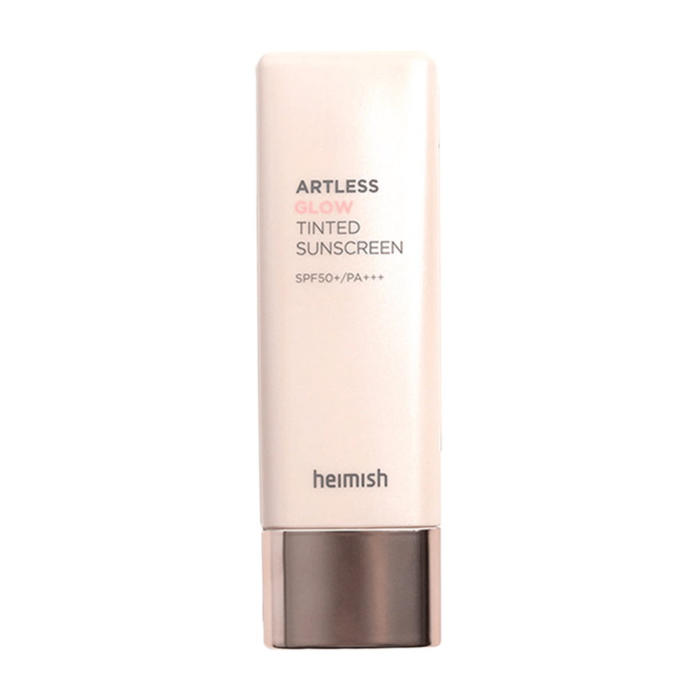 Heimish Artless Glow Tinted Sunscreen SPF50+ PA+++ 40ml with SPF 30.