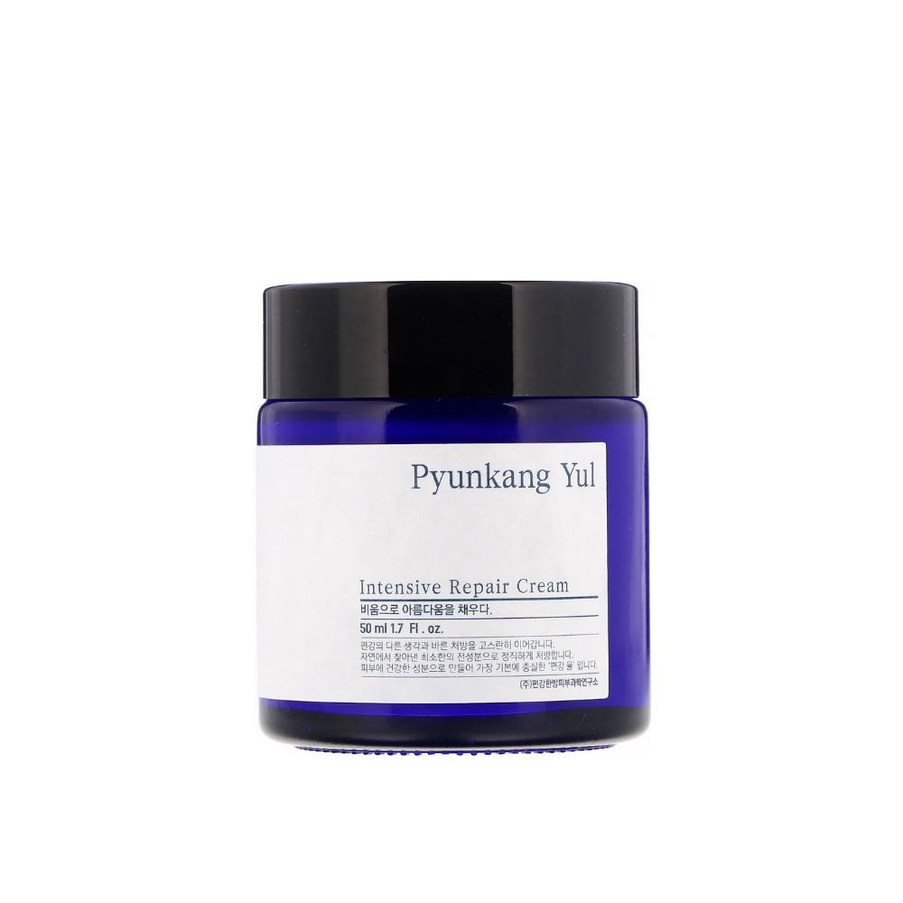 A jar Intensive Repair Cream 50ml from Pyunkang Yul on a white background.