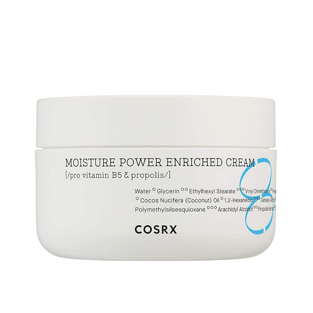 COSRX Moisture Power Enriched Cream 50ml for moisturizing dry skin.