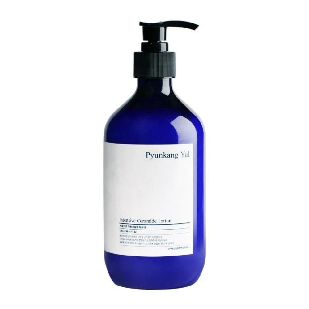 A bottle Pyunkang Yul Intensive Ceramide Lotion 500ml.